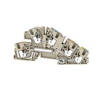 Weidmüller 2669090000 Borne à étages d'installation Push-In, enfichable beige foncé 25 pc(s)