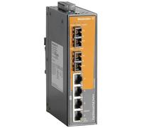 Weidmüller 2682390000 IE-SW-EL06-4POE-2SC Commutateur Ethernet industriel 100 MBit/s fonction PoE
