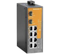 Weidmüller 2682410000 IE-SW-EL10-8GTPOE-2GESFP Commutateur Ethernet industriel 10 / 100 / 1000 MBit/s fonction PoE