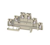 Weidmüller 2817980000 Borne de passage Push-In, enfichable beige foncé 50 pc(s)