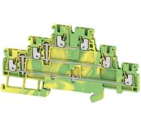 Weidmüller 2818000000 Borne pour conducteur de protection Push-In, enfichable vert-jaune 50 pc(s)