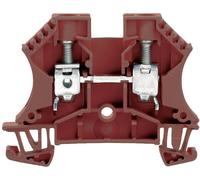 Weidmüller 2821630000 Bloc de jonction de test sectionnable modulaire raccord à vis marron 50 pc(s)