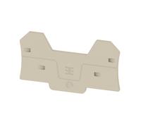 Weidmüller 2871850000 Plaque de terminaison pour bornes beige 20 pc(s)