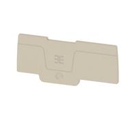 Weidmüller 2874800000 Plaque de terminaison pour bornes beige 20 pc(s)