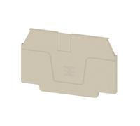 Weidmüller 2894210000 Plaque de terminaison pour bornes beige 20 pc(s)