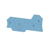Weidmüller 2898860000 Plaque de terminaison pour bornes bleu 20 pc(s)