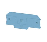 Weidmüller 2898900000 Plaque de terminaison pour bornes bleu 20 pc(s)