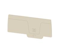 Weidmüller 2935670000 Plaque de terminaison pour bornes beige 20 pc(s)