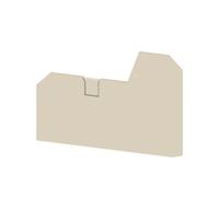 Weidmüller 3037670000 Plaque de terminaison pour bornes beige 50 pc(s)