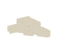 Weidmüller 3093260000 Plaque de terminaison pour bornes beige 20 pc(s)