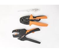 Weidmüller 490136 Kit de traitement de câbles 3 pièces comprenant une pince à sertir, une pince à abisole et un outil de coupe, dans coffret L-Boxx