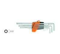 Weidmüller 6 pans intérieurs Jeu de clés mâles coudées 1.5 mm, 2 mm, 2.5 mm, 3 mm, 4 mm, 5 mm, 6 mm, 8 mm, 10 mm 9 pièces