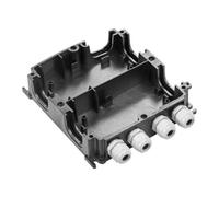 Partie inférieure de boîtier Weidmüller BG GH 10P 4XVG PT6 1121990000 noir 10 pc(s)