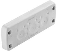 Weidmüller CABTITE EP 24/13 GY Plaque de traversée de câble Thermoplastique gris 10 pc(s)