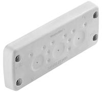 Weidmüller CABTITE EP 24/13 GY Plaque de traversée de câble Thermoplastique gris 10 pc(s)