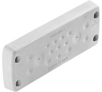 Weidmüller CABTITE EP 24/16 GY Plaque de traversée de câble Thermoplastique gris 10 pc(s)