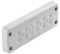 Weidmüller CABTITE EP 24/17 GY Plaque de traversée de câble Thermoplastique gris 10 pc(s)