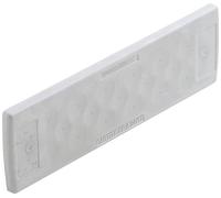 Weidmüller CABTITE EP A 24/17 GY Plaque de traversée de câble Epaisseur de plaque (maxi) 2.5 mm Thermoplastique gris 10 pc(s)