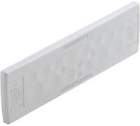 Weidmüller CABTITE EP A 24/18 GY Plaque de traversée de câble Epaisseur de plaque (maxi) 2.5 mm Thermoplastique gris 10 pc(s)