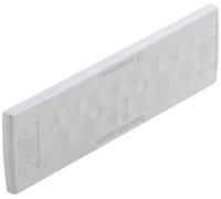 Weidmüller CABTITE EP A 24/18 GY Plaque de traversée de câble Epaisseur de plaque (maxi) 2.5 mm Thermoplastique gris 10 pc(s)
