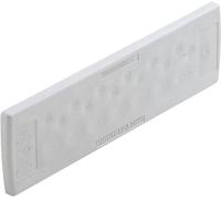 Weidmüller CABTITE EP A 24/19 GY Plaque de traversée de câble Epaisseur de plaque (maxi) 2.5 mm Thermoplastique gris 10 pc(s)