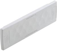 Weidmüller CABTITE EP B 24/12 GY Plaque de traversée de câble Epaisseur de plaque (maxi) 4 mm Thermoplastique gris 10 pc(s)