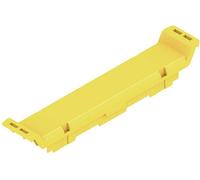 Weidmüller CH20M17 FC TYL 2083 Elément avant de boîtier pour rail plein(e), pour montage sur rail 17.5 x 100 plastique noir 50 pc(s)