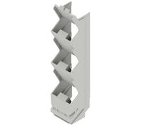 Weidmüller CH20M22 S PPP AGY 3747 2554840000 Boîtier universel 105.5 x 22.5 x 22.83 gris 10 pc(s)