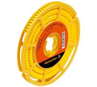 Weidmüller CLI C 2-4 GE/SW 3 CD Bague de marquage Impression 3 Plage de Ø extérieur 4 à 10 mm 1568261511