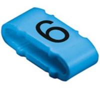 Weidmüller CLI M 2-4 BL/SW 6 MP Bague de marquage Impression 6 Plage de Ø extérieur 10 à 317 mm 1733651521