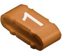 Weidmüller CLI M 2-4 BR/WS 1 MP Bague de marquage Impression 1 Plage de Ø extérieur 10 à 317 mm 1733651506