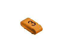 Weidmüller CLI M 2-4 OR/SW 3 MP Bague de marquage Impression 3 Plage de Ø extérieur 10 à 317 mm 1733651512