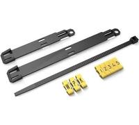 WEIDMÜLLER CLI M 2-4 SDR CD Jaune 500pièce(s) Range-câbles et Serre-câbles - Ranges-câbles et serres-câbles (31,7 cm, Jaune, PVC, 1 cm, CLI M 2-4 SDR CD, 11,3 mm)