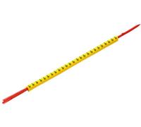 Weidmüller CLI R 02-3 GE/SW ET Clip de marquage Plage de Ø extérieur 1.3 à 3 mm 0560001745