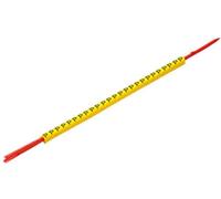 Weidmüller CLI R 02-3 GE/SW P Bague de marquage Impression P Plage de Ø extérieur 1.3 à 3 mm 0560001668