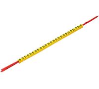 Weidmüller CLI R 02-3 GE/SW W Bague de marquage Impression W Plage de Ø extérieur 1.3 à 3 mm 0560001684