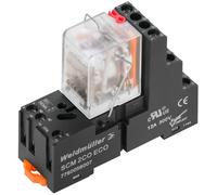 Weidmüller DRMKIT 230VAC 2CO LD/PB Interface relais 230 V/AC 10 A 2 inverseurs (RT) 10 pc(s)