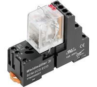 Weidmüller DRMKIT 24VAC 4CO LD/PB Module relais Tension nominale: 24 V/AC Courant de commutation (max.): 5 A 4 inverseurs (RT) 10