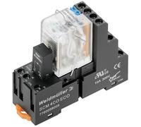 Weidmüller DRMKIT 24VDC 2CO LD/PB Module relais Tension nominale: 24 V/DC Courant de commutation (max.): 10 A 2 inverseurs (RT)