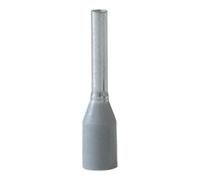Weidmüller Embout de câble L. L1/L2 14,0/8,0 mm gris avec col en plastique 0,75 (AWG 18) mm Quantité:1