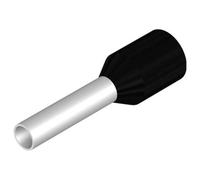 Embout simple dextrémité de câble Weidmüller H1,5/14D SW SP 1476330000 1.5 mm² x 8 mm partiellement isolé noir 100 pc(s)