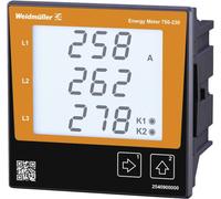 Weidmüller ENERGY METER 750-230 Appareil de mesure numérique à encastrer
