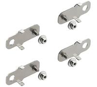 Weidmüller KEBI-KTBI MF S2 SET Pied de montage acier inoxydable argent (Ø x H) 11 mm x 70 mm 1 pc(s)