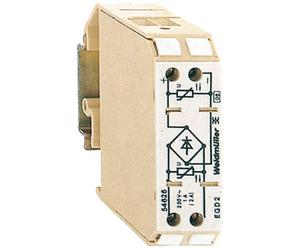 Weidmüller Module avec pont redresseur 10 pc(s) EGD2 EG2 5..240VAC/1A 5 - 240 V/AC IP20