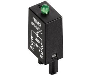 Weidmüller Module LED avec indicateur LED, avec diode de roue libre RIM 2 24/60VDC Couleur d'éclairage (ampoule LED): vert 10
