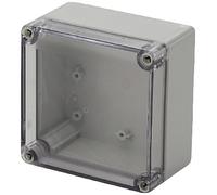 Weidmüller MPC 17/17/10 trsp Boîtier universel 175 x 175 x 100 Polycarbonate gris clair, transparent 1 pc(s)