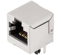 Weidmüller RJ45C6 T1U 2.7N4N TY 1433910000 Femelle Nombre de pôles 8 noir 160 pc(s)