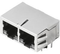 Weidmüller RJ45G1 R12D 3.3EYG/YG RL 2036510000 RJ45 embase femelle horizontale argent, noir 1 pc(s)