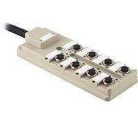 Weidmüller SAI-8-F 5P PUR 25M 1058390000 Répartiteur passif M12 filetage métal 1 pc(s)