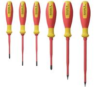 Weidmüller SDI SET SLIM S3.5-6.5/PH1/2 VDE Jeu de tournevis vis à fente, cruciforme Phillips